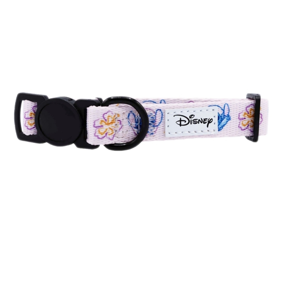 Sassy Meow Disney Stitch Cat Breakaway Adjustable Collar Medium 0.6" X 7.5"-12"